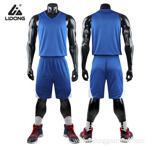 Wholesale School Reversible Basketball Uniforms